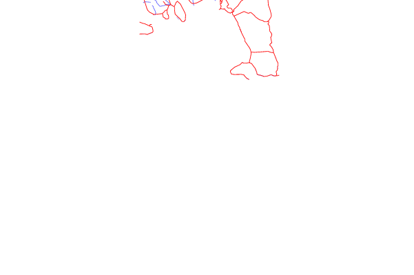 Routes et rivières à proximité Sandvik