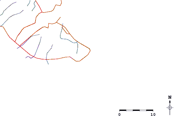 Routes et rivières à proximité Sandy Beach