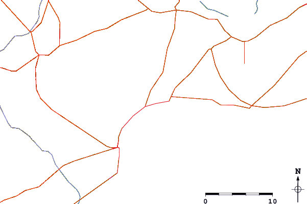 Routes et rivières à proximité Queen Victoria Beach