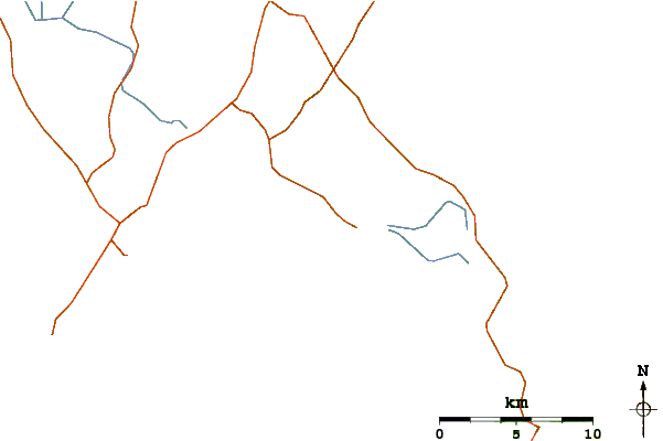 Routes et rivières à proximité Sandy Point