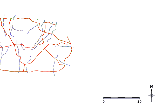 Routes et rivières à proximité Terceira - Santa Catarina