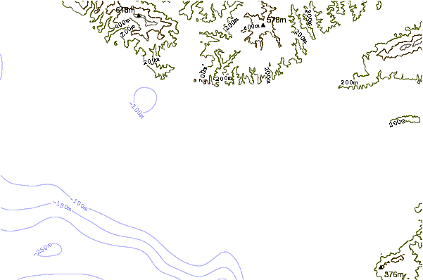 Littoral autour Santa Clara Rivermouth