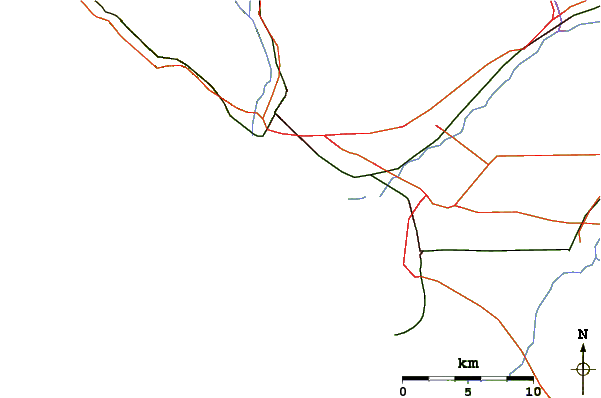 Routes et rivières à proximité Santa Clara Rivermouth