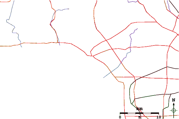 Routes et rivières à proximité Santa Monica Samo 20