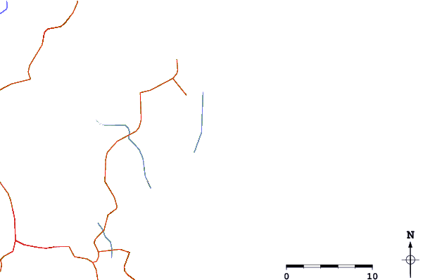 Routes et rivières à proximité Santinho
