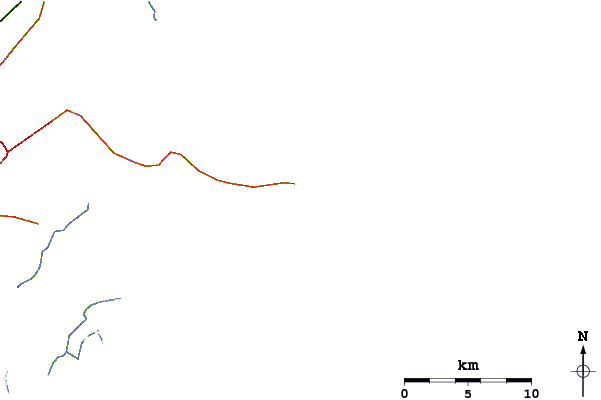Routes et rivières à proximité 2nd Street