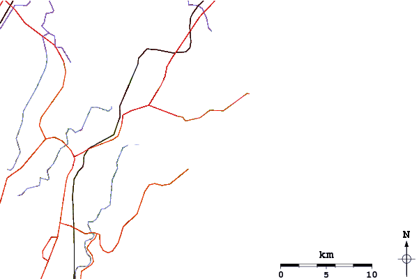 Routes et rivières à proximité Shark Island (Cronulla)