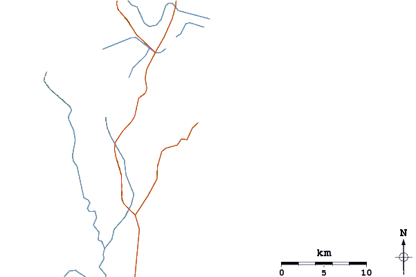 Routes et rivières à proximité Silveira