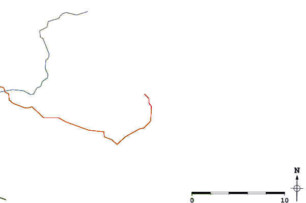 Routes et rivières à proximité Skerrys
