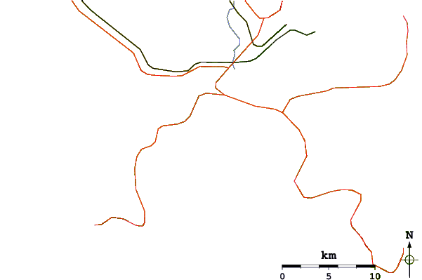 Routes et rivières à proximité Sleaford Bay (Wreck Beach)