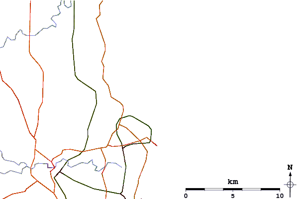 Routes et rivières à proximité SnabPoint