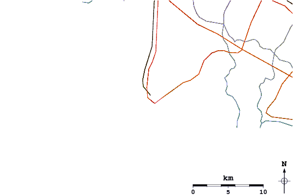 Routes et rivières à proximité Soldati (Anzo)