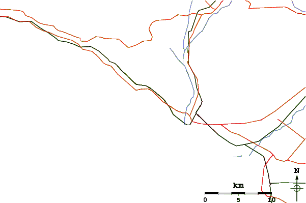 Routes et rivières à proximité Solimar Reef