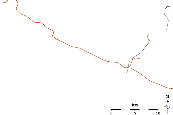 Routes et rivières à proximité Sombrio Beach