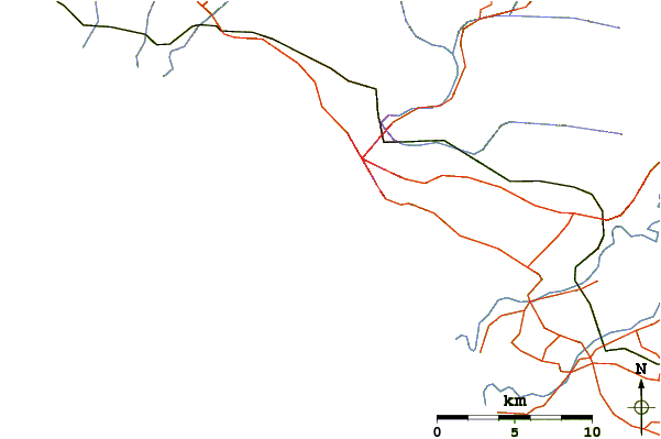 Routes et rivières à proximité South Beach (Wanganui)