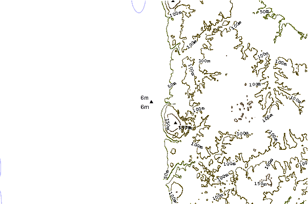 Littoral autour South Point