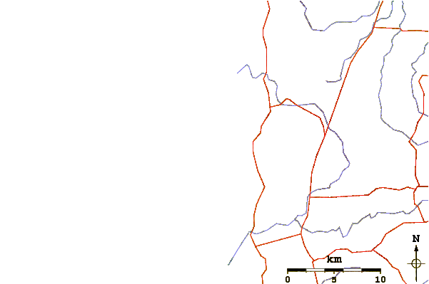 Routes et rivières à proximité South Point