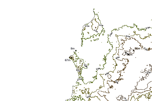Littoral autour Spits