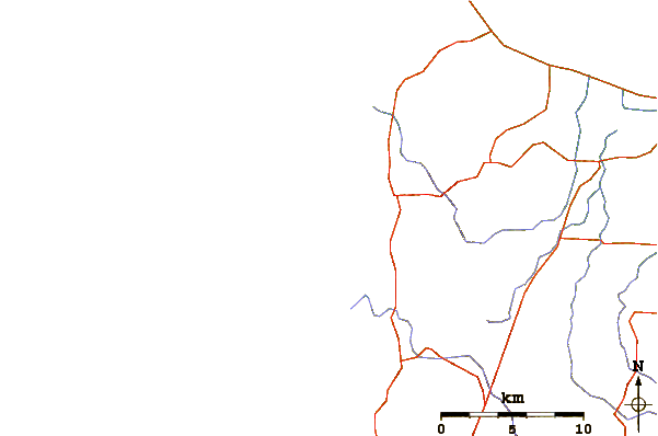 Routes et rivières à proximité Spot x