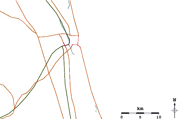 Routes et rivières à proximité St Augustine Pier
