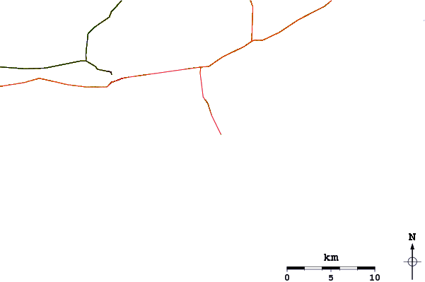 Routes et rivières à proximité St George Island