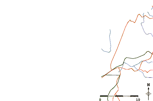 Routes et rivières à proximité Santa Comba