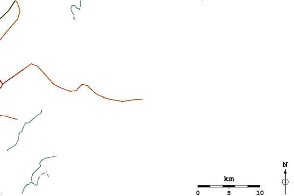 Routes et rivières à proximité Sugar Shack
