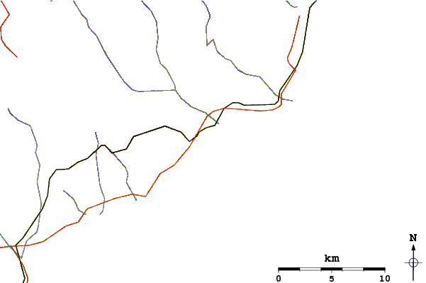 Routes et rivières à proximité Summerville