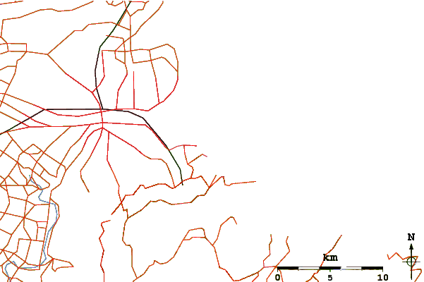 Routes et rivières à proximité Sumner Bar