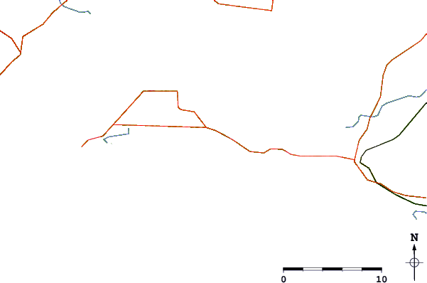 Routes et rivières à proximité Sunderland Bay