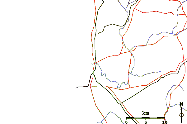 Routes et rivières à proximité Sunset Beach Geraldron