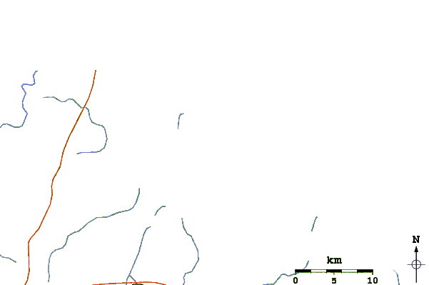 Routes et rivières à proximité Tabinha