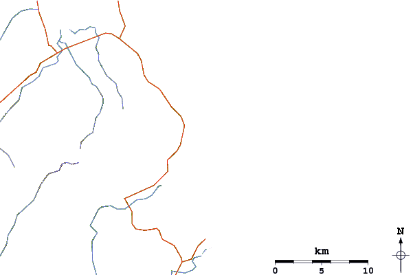 Routes et rivières à proximité Tairua Bar
