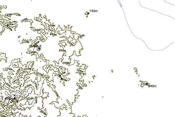 Littoral autour Takou Bay