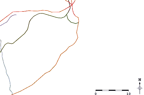 Routes et rivières à proximité Tamarindo Playa Serena (Mar del Plata)