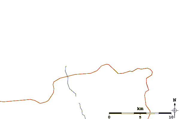 Routes et rivières à proximité Tang Head