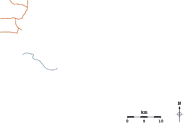 Routes et rivières à proximité Tanjung Kucur