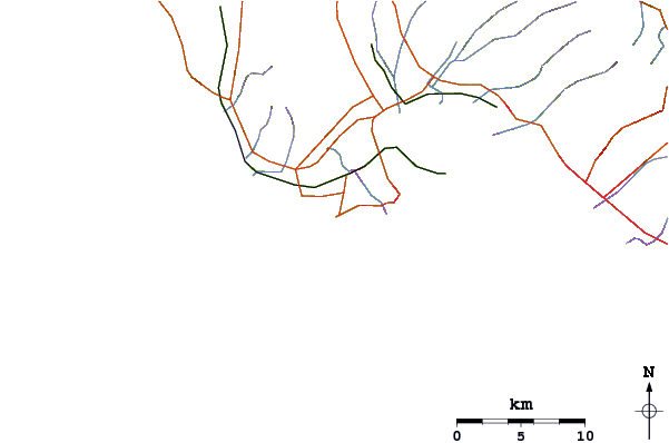 Routes et rivières à proximité Tankers