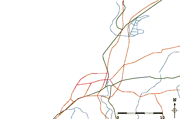 Routes et rivières à proximité Tarnos - La Digue