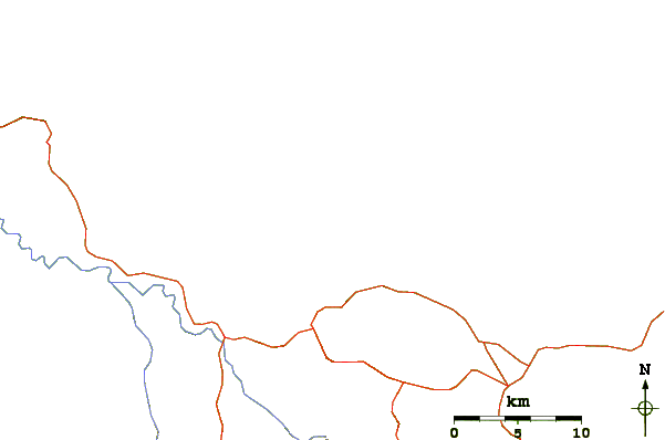 Routes et rivières à proximité Tea Break