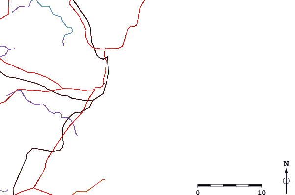Routes et rivières à proximité The Boot