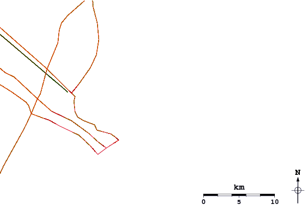 Routes et rivières à proximité The Castle