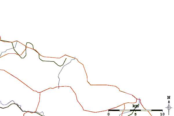Routes et rivières à proximité The Cove