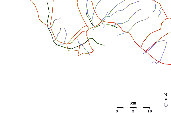 Routes et rivières à proximité The Cove
