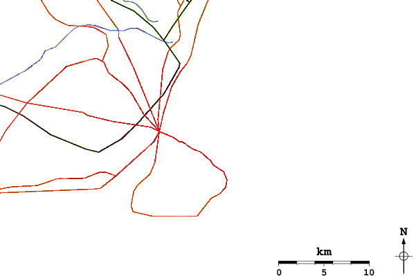 Routes et rivières à proximité Fence (Port Elizabeth)