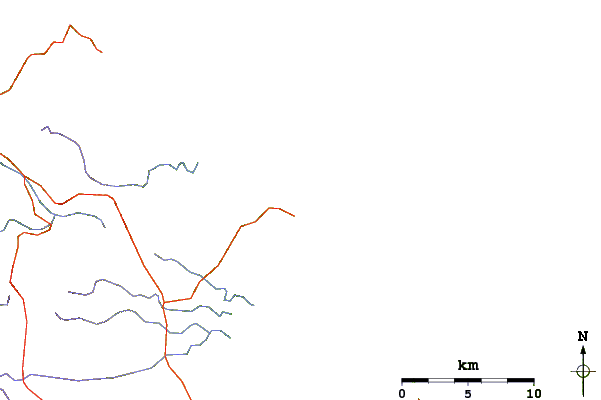 Routes et rivières à proximité The Ledge