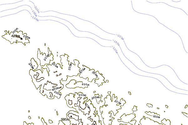 Littoral autour The Strait