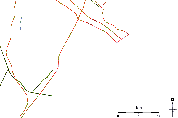 Routes et rivières à proximité 36th Street