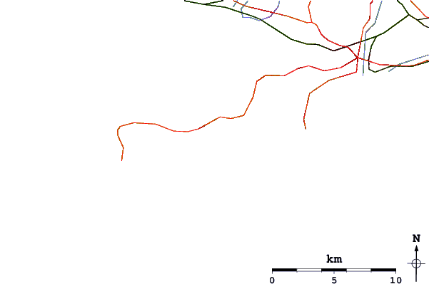 Routes et rivières à proximité Three Cliffs Bay