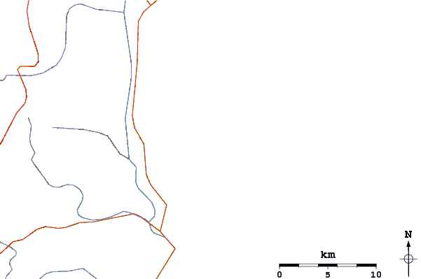 Routes et rivières à proximité Three Points